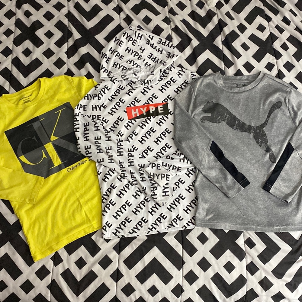 3pc Lot Of Name Brand Long Sleeved Shirts
